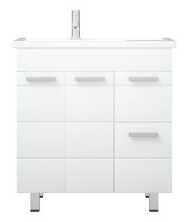 Тумба под раковину Corozo Денвер Z2 80см белый SD-00000531